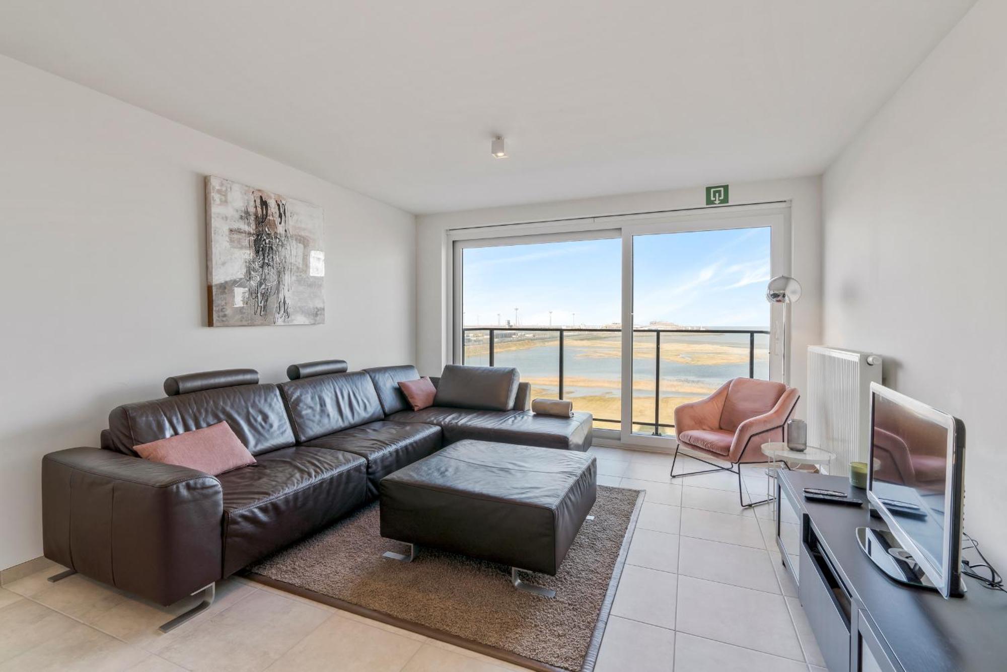 Ferienwohnung Ontspannen Aan Zee App Met Frontaal Zeezicht - 4P Knokke-Heist Exterior foto