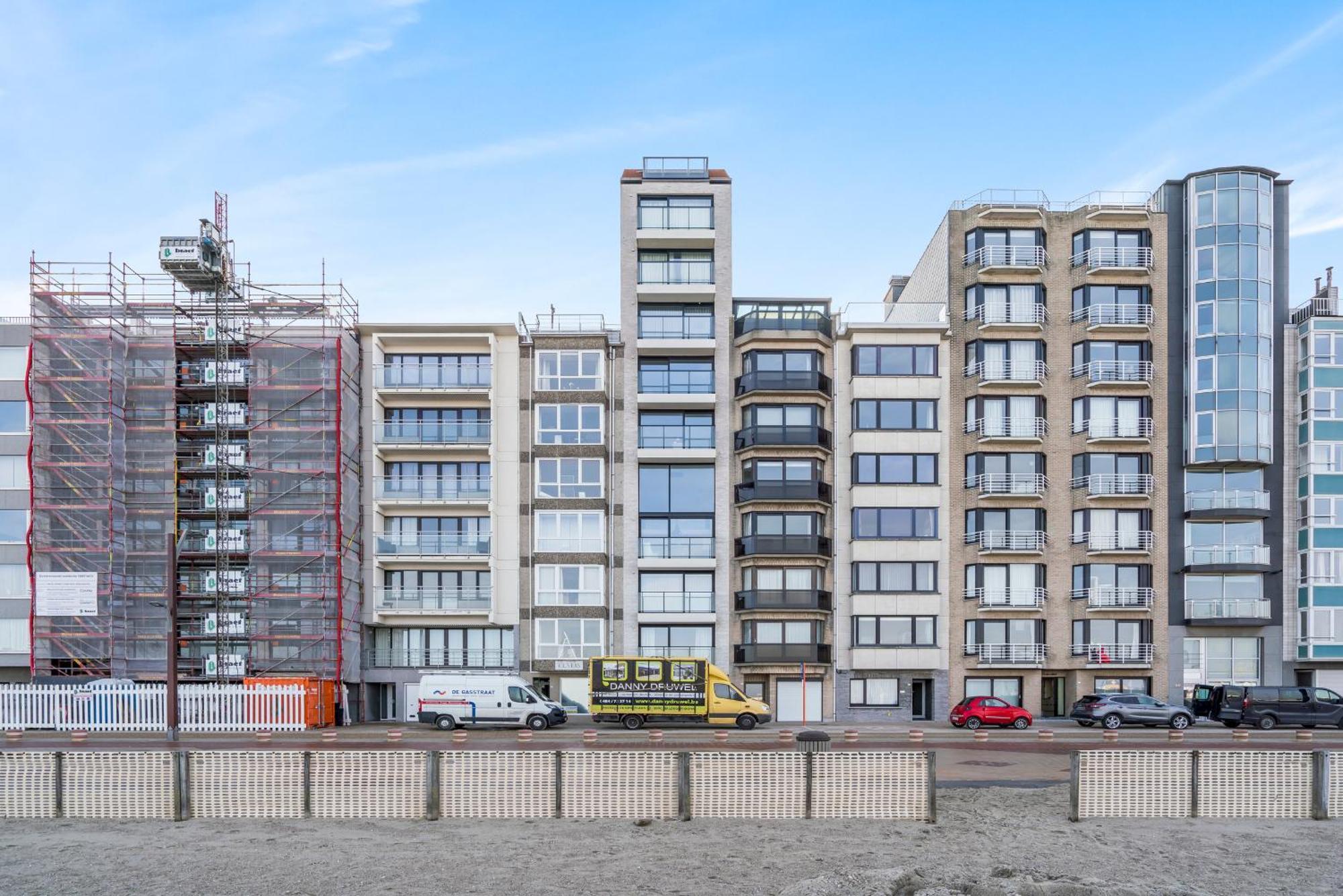 Ferienwohnung Ontspannen Aan Zee App Met Frontaal Zeezicht - 4P Knokke-Heist Exterior foto